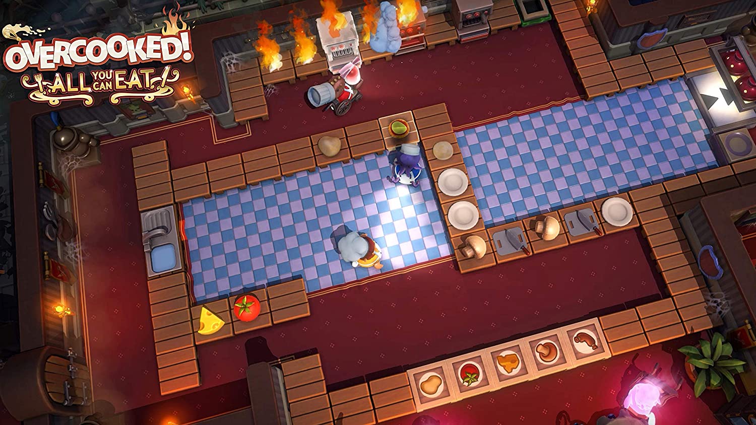 [Nintendo Switch] Overcooked! All You Can Eat