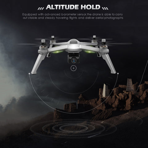JJPRO X5 4-Channel Quadcopter with WiFi Real-time Video & GPS Photographing Drone Silver