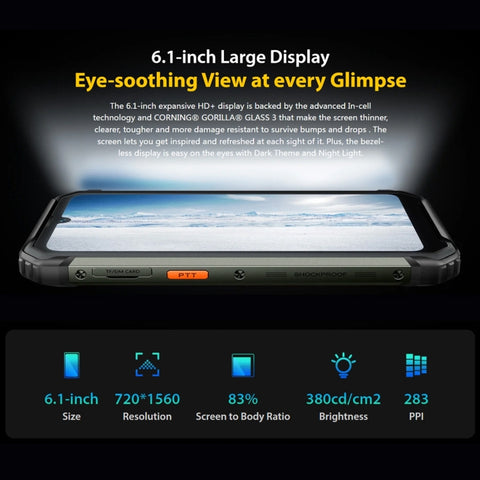 Blackview BV7200 Rugged Phone Dual SIM 6GB+128GB (Global Version)