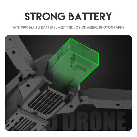 LS-E525 Pro 4K Single HD Camera Three-sided Obstacle Avoidance Mini Foldable Quadcopter Drone Black