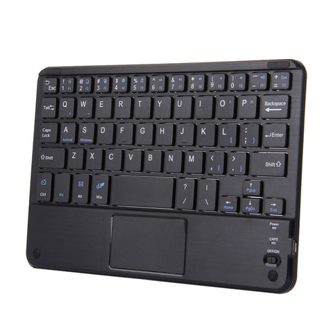 Bluetooth Wireless Keyboard with Touch Panel (Compatible with All Android & Windows 10 inch Tablets)