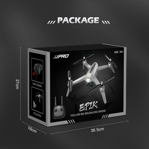 JJPRO X5 4-Channel Quadcopter with WiFi Real-time Video & GPS Photographing Drone Silver