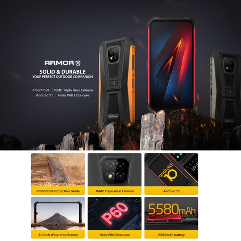 Ulefone Armor 8 Rugged Phone 4GB+64GB