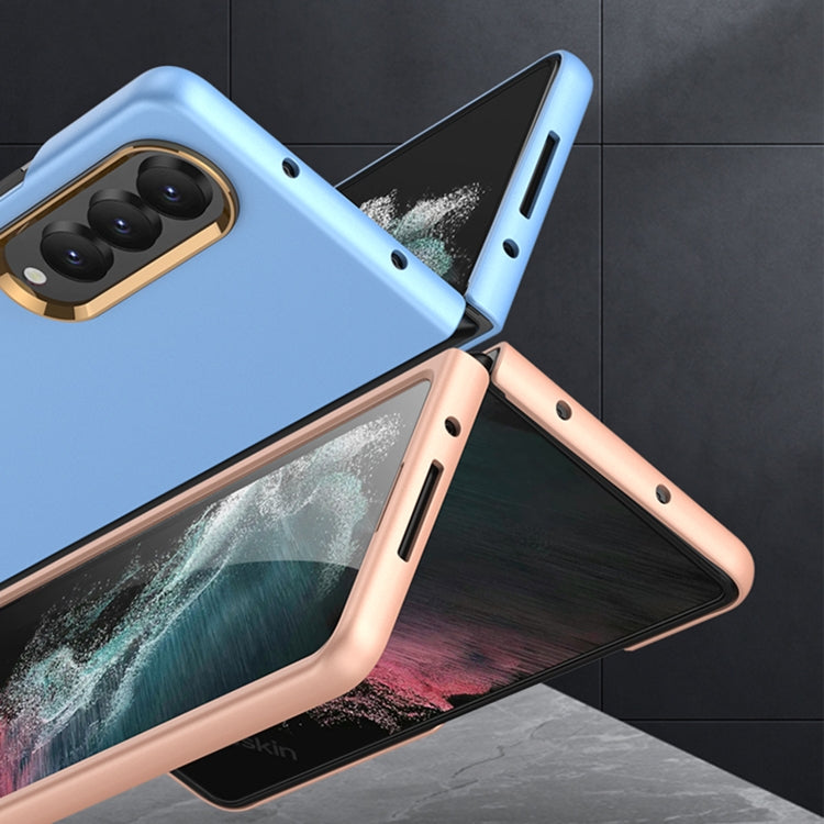 Samsung Galaxy Z Fold 4 5G Ultra-thin Electroplating Lens Frame Phone Case