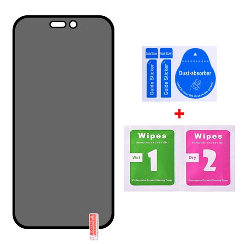 iPhone 14 Pro Max / iPhone 14 Pro Anti-Spy Tempered Glass Screen Protector