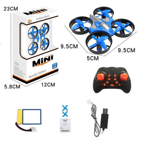807 2.4G Mini Four-Axis Aircraft 360 Degree Rotary Small Children Drone Orange