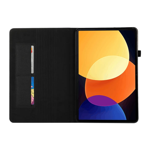 Xiaomi Pad 5 Pro 12.4 inch Fabric Flip Leather Tablet Case