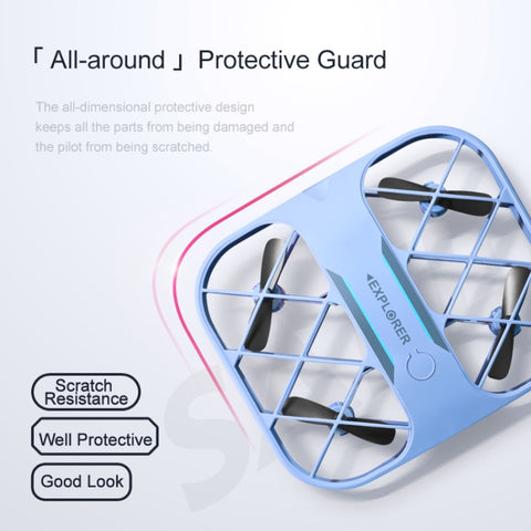 JJR/C H107 4K Grid Mini Pocket Small Quadcopter Drone White