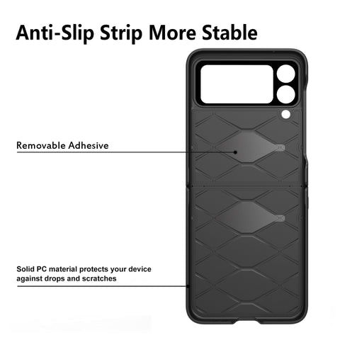 Samsung Galaxy Z Flip 4 5G Diamond Lattice Hinge Phone Case