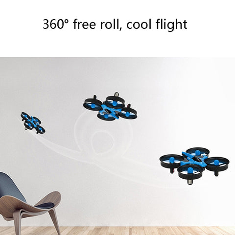 807 2.4G Mini Four-Axis Aircraft 360 Degree Rotary Small Children Drone Orange