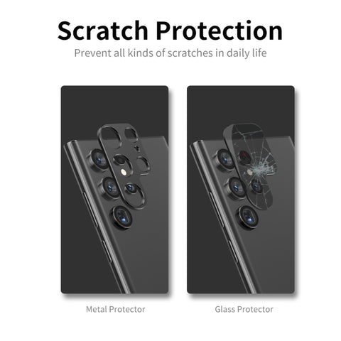 ENKAY Aluminium Alloy Camera Lens Cover For Samsung Galaxy S22 5G / S22 Plus 5G