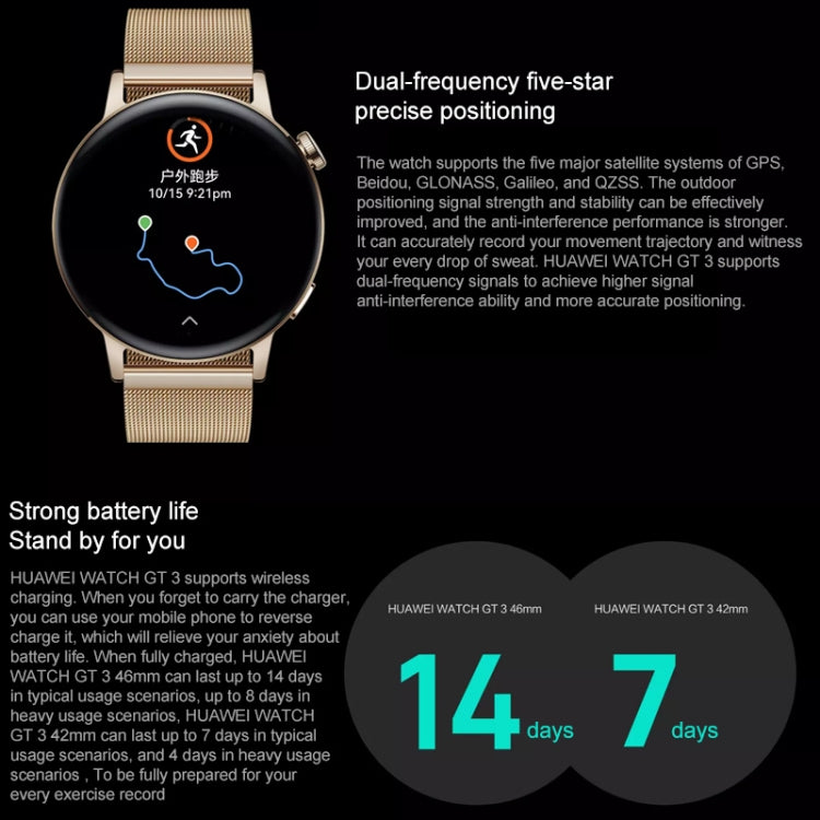 Huawei Watch GT 3 42mm GPS Rubber