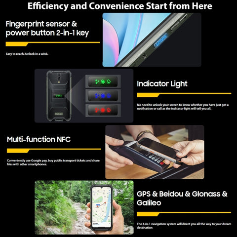 Blackview BV7200 Rugged Phone Dual SIM 6GB+128GB (Global Version)