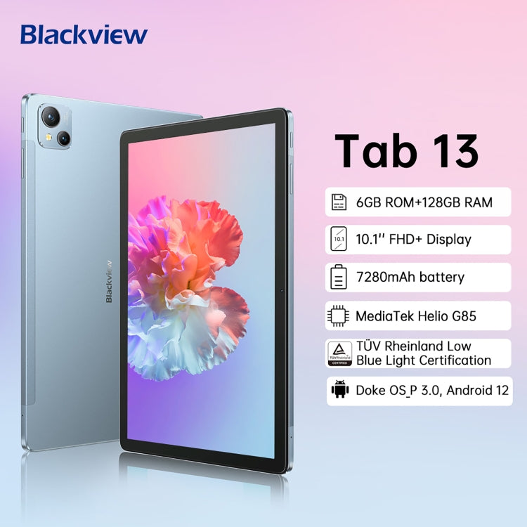 Blackview Tab 13 Tablet PC Wifi 10.1 inch 6GB+128GB