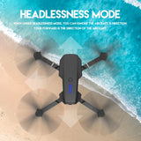 LS-E525 Single Camera Mini Foldable Quadcopter Drone White (1080P)