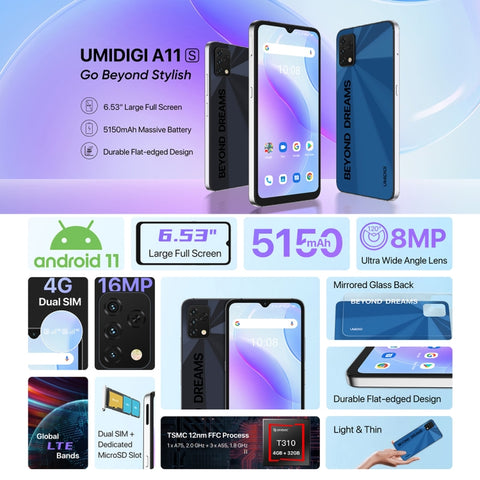 Umidigi A11s 4GB+64GB