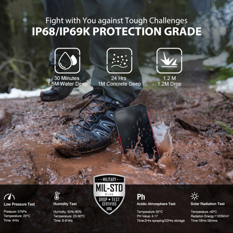 Ulefone Armor X3 Rugged Phone 2GB+32GB