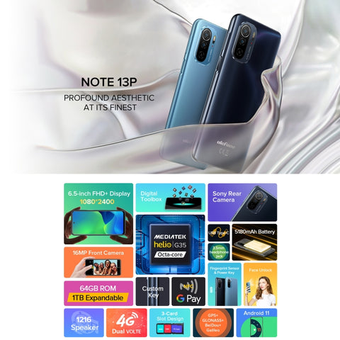 Ulefone Note 13P 4GB+64GB