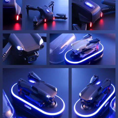V20 Dual Camera 6K Professional Foldable Quadcopter Drone (With LED Lights )