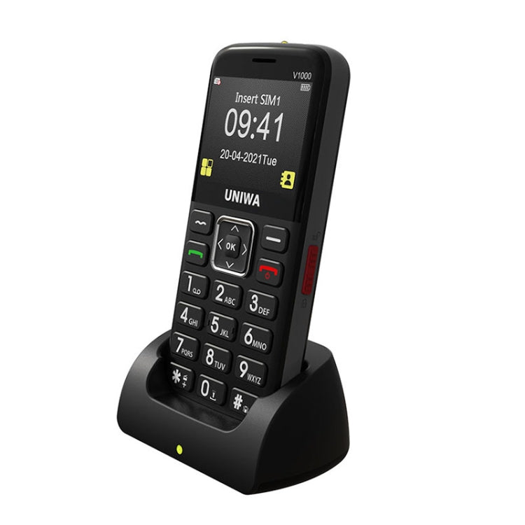 UNIWA V1000 4G Elder Phone 64MB+128MB