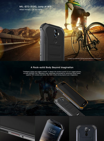 DOOGEE S40 Rugged Phone 3GB+32GB