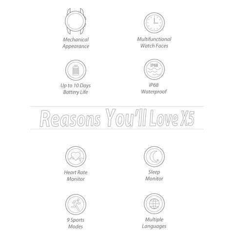 Blackview X5 Bluetooth Smartwatch