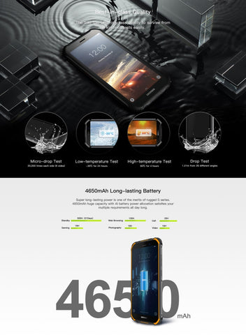 DOOGEE S40 Rugged Phone 3GB+32GB