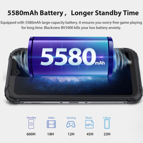 Blackview BV5900 Rugged Phone 3GB+32GB