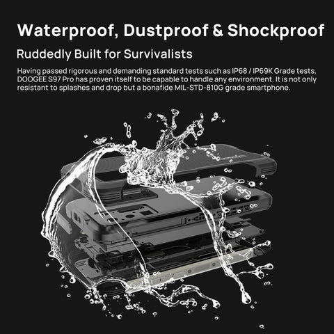 DOOGEE S97 Pro Rugged Phone 8GB+128GB