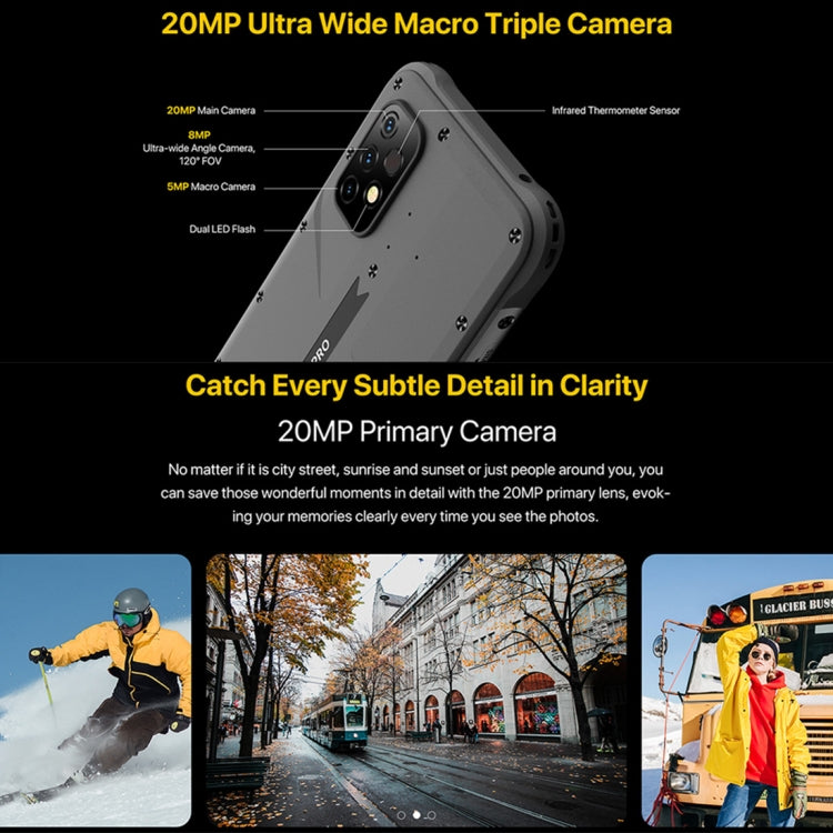 Umidigi Bison X10 Pro Rugged Phone 4GB+128GB