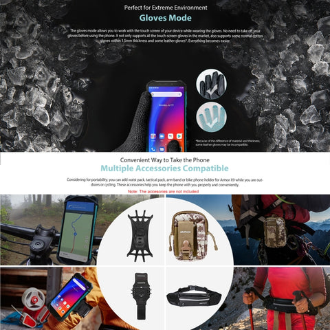 Ulefone Armor X9 Rugged Phone 3GB+32GB