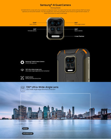 DOOGEE S59 Pro Rugged Phone 4GB+128GB