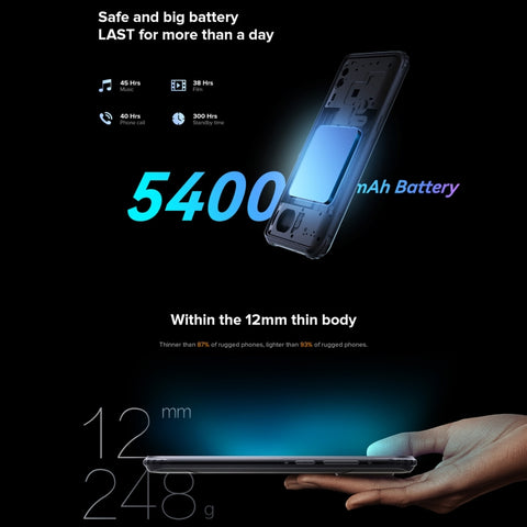 AGM H3 Rugged Phone Night Vision Camera 4GB+64GB