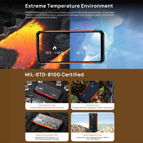 DOOGEE S97 Pro Rugged Phone 8GB+128GB