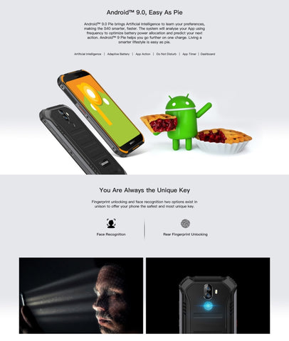 DOOGEE S40 Rugged Phone 3GB+32GB
