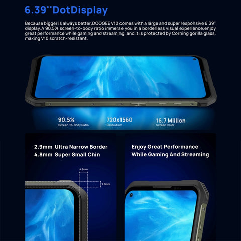 DOOGEE V10 5G Rugged Phone 8GB+128GB