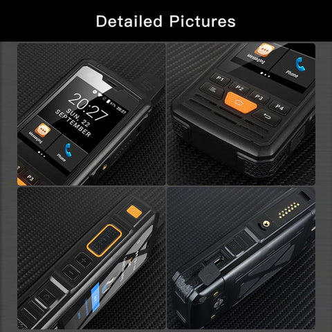 UNIWA F50 POC Walkie Talkie Rugged Phone 1GB+8GB