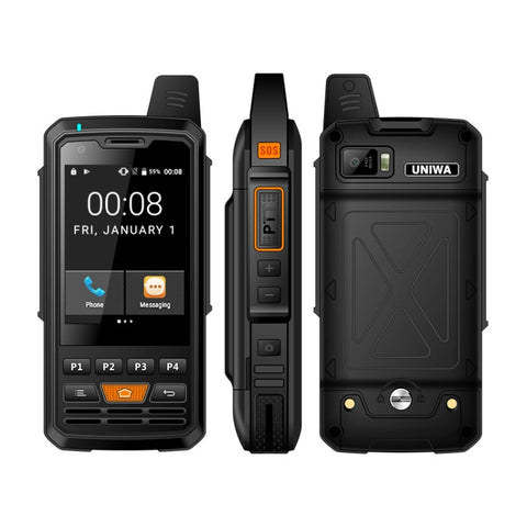 UNIWA F50 POC Walkie Talkie Rugged Phone 1GB+8GB
