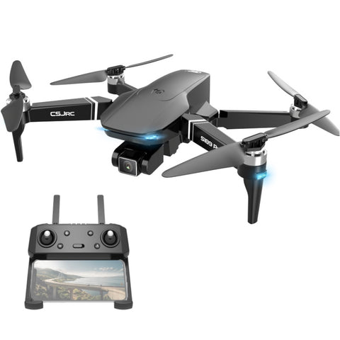 CSJRC S189 GPS Intelligent Positioning HD Aerial Photography UAV Brushless Quadcopter 5G Drone Grey