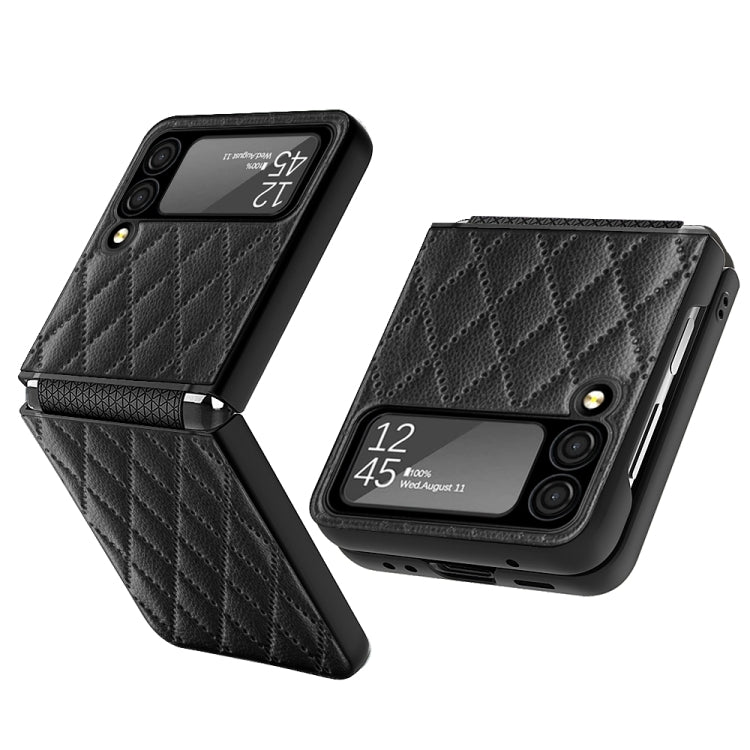 Samsung Galaxy Z Flip 4 5G Diamond Lattice Hinge Phone Case