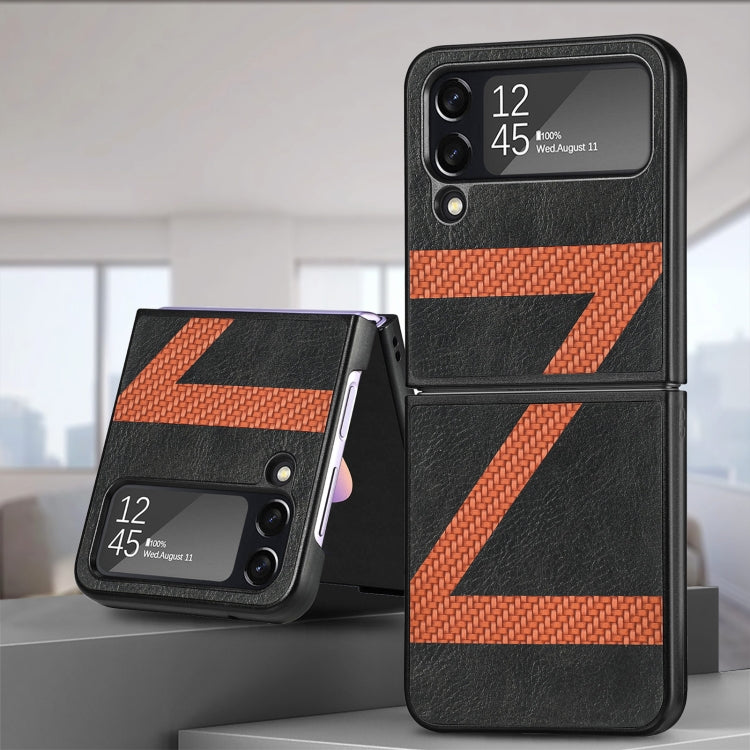 Samsung Galaxy Z Flip 4 Z Shape Fiber Folding Phone Case