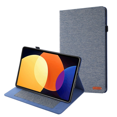 Xiaomi Pad 5 Pro 12.4 inch Fabric Flip Leather Tablet Case