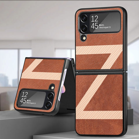 Samsung Galaxy Z Flip 4 Z Shape Fiber Folding Phone Case