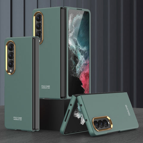 Samsung Galaxy Z Fold 4 5G Ultra-thin Electroplating Lens Frame Phone Case