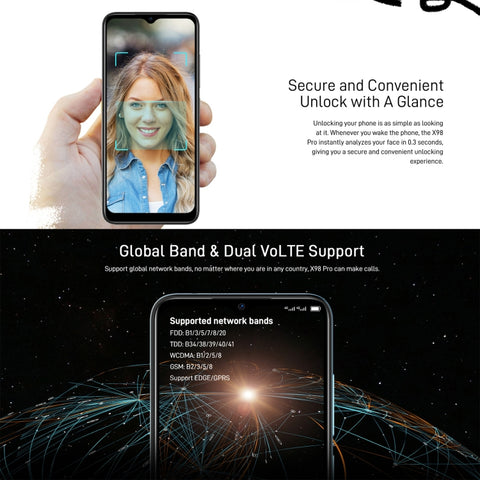DOOGEE X98 Pro Dual SIM 4GB+64GB (Global Version)