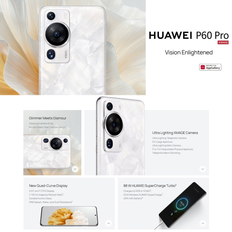 Huawei P60 Pro MNA-AL00 Dual SIM 512GB (China Version)