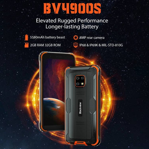 Blackview BV4900S Rugged Phone 2GB+32GB