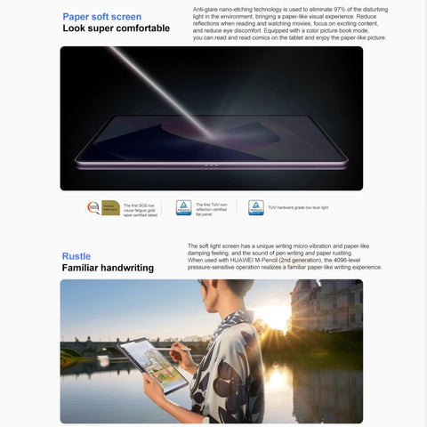 Huawei MatePad 2023 DBR-W00 Wifi Paperfeel Diffuse Screen 11.0 inch 8GB+256GB (China Version)
