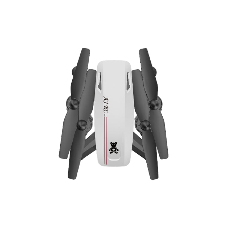 Dual-Camera Folding Four-Axis Aerial Photography 4K Drone Black (1080P)