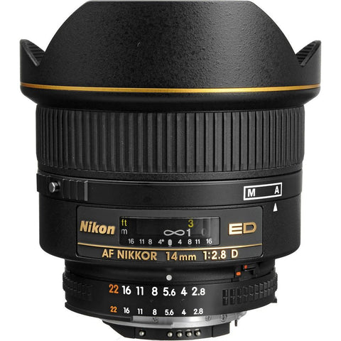 Nikon AF 14mm f2.8D ED Autofocus Lens